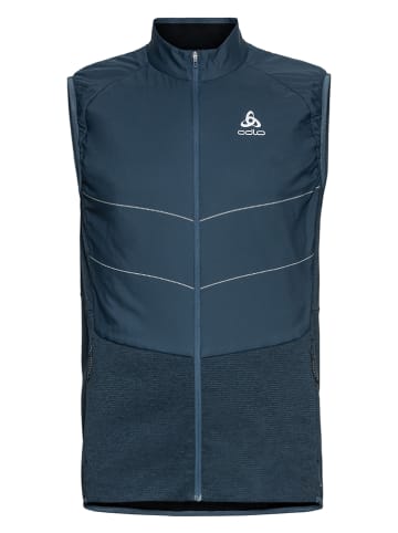 Odlo Kamizelka "Run Easy S-Thermic" w kolorze granatowym do biegania