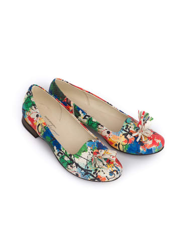 Zapato Leren mocassins meerkleurig