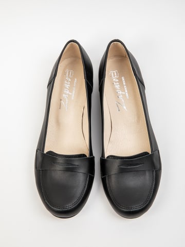 Zapato Leren mocassins zwart