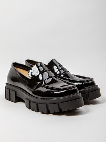 Zapato Leren mocassins zwart