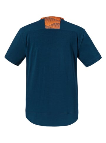 Schöffel Fietsshirt "Proud" petrol/oranje