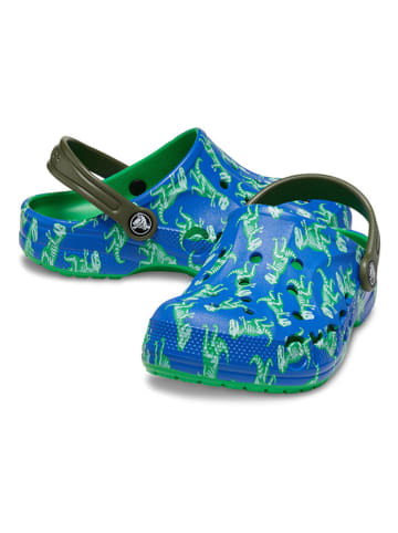 Crocs Chodaki "Baya" w kolorze niebiesko-zielonym