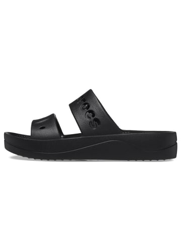 Crocs Klapki "Baya Platform" w kolorze czarnym