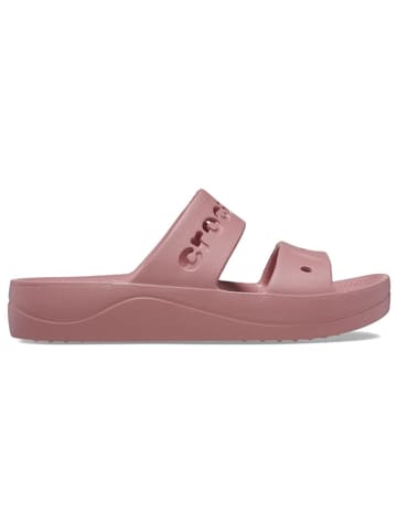 Crocs Klapki "Baya" w kolorze szaroróżowym