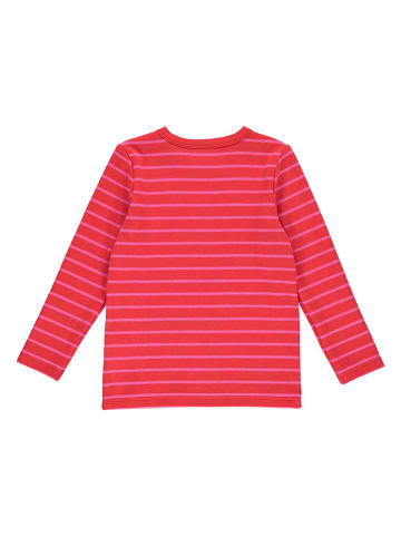 Fred´s World by GREEN COTTON Koszulka "Stripe" w kolorze czerwonym