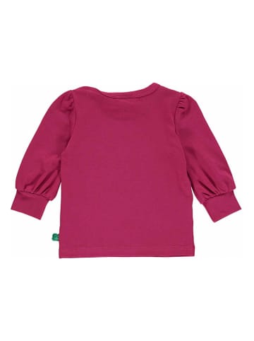 Fred´s World by GREEN COTTON Longsleeve "Heart print" in Rot