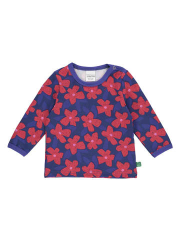 Fred´s World by GREEN COTTON Longsleeve "Pow" donkerblauw