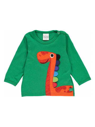 Fred´s World by GREEN COTTON Longsleeve "Hello dino" in Grün