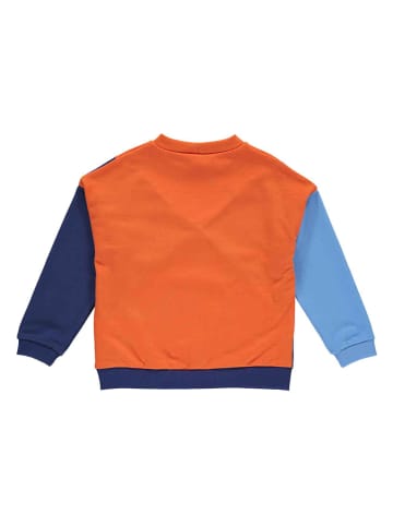 Fred´s World by GREEN COTTON Sweatshirt blauw/oranje