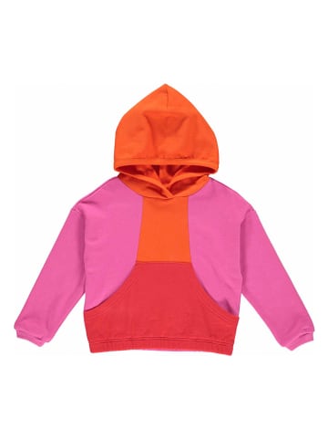Fred´s World by GREEN COTTON Hoodie oranje/roze/rood