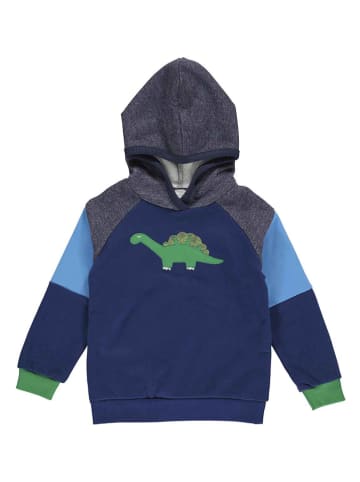 Fred´s World by GREEN COTTON Hoodie "Dinosaur" donkerblauw