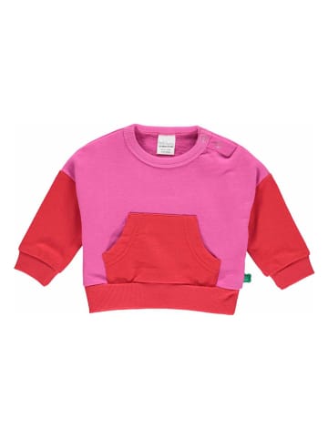 Fred´s World by GREEN COTTON Sweatshirt in Pink/ Rot