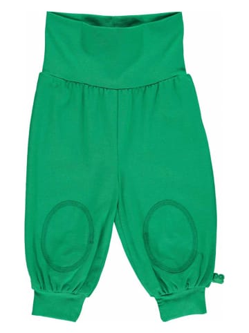 Fred´s World by GREEN COTTON Spodnie dresowe "Alfa" w kolorze zielonym