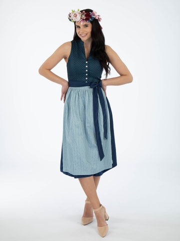 Turi Landhaus Dirndl in Blau