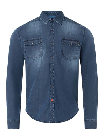 Timezone Jeanshemd - Slim fit - in Blau
