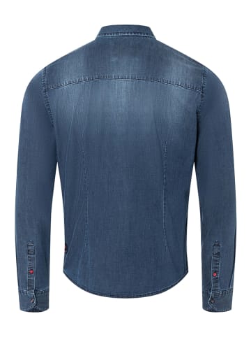 Timezone Jeanshemd - Slim fit - in Blau
