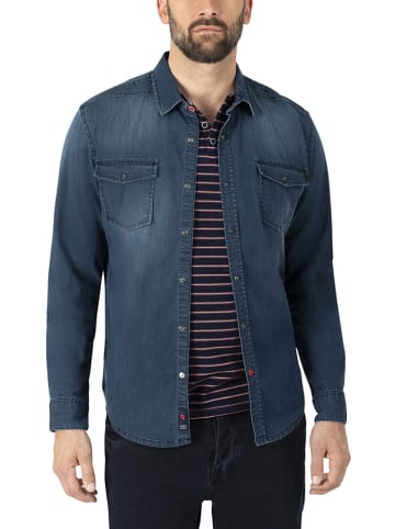 Timezone Jeanshemd - Slim fit - in Blau