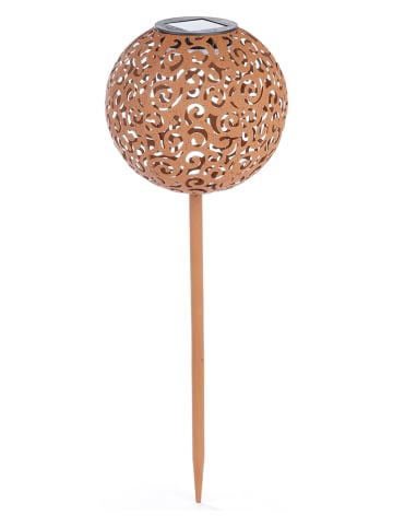 Profigarden Solarna lampa ogrodowa LED w kolorze jasnobrązowym - wys. 52,5 cm