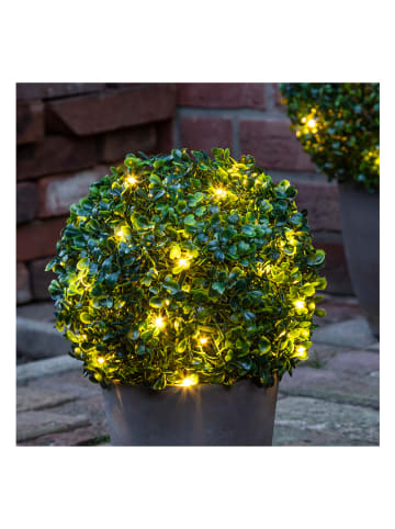 Profigarden Lampka dekoracyjna LED w kolorze zielonym - Ø 25 cm