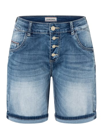 Timezone Szorty dżinsowe "Jilly" w kolorze niebieskim