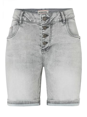Timezone Jeans-Shorts "Jilly" in Hellgrau