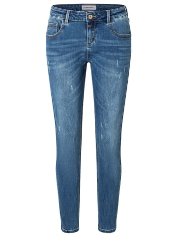 Timezone Spijkerbroek "Florence" - slim fit - blauw