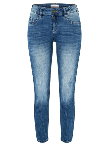 Timezone Dżinsy "Florence" - Slim fit - w kolorze niebieskim