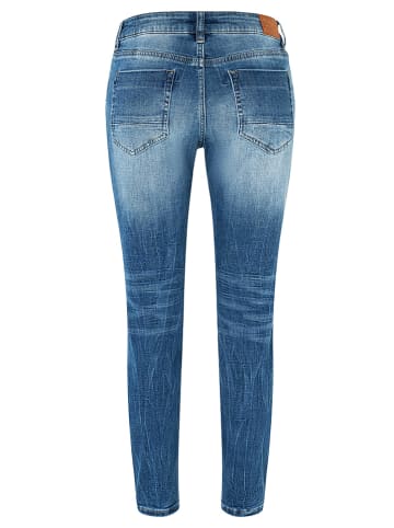 Timezone Dżinsy "Florence" - Slim fit - w kolorze niebieskim