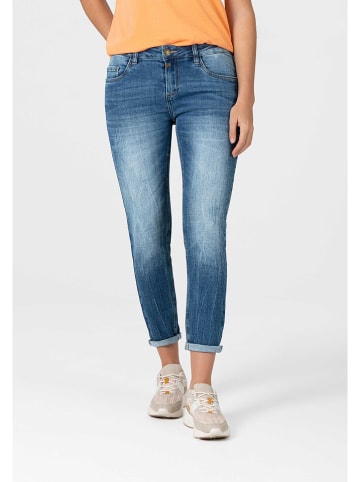 Timezone Dżinsy "Florence" - Slim fit - w kolorze niebieskim