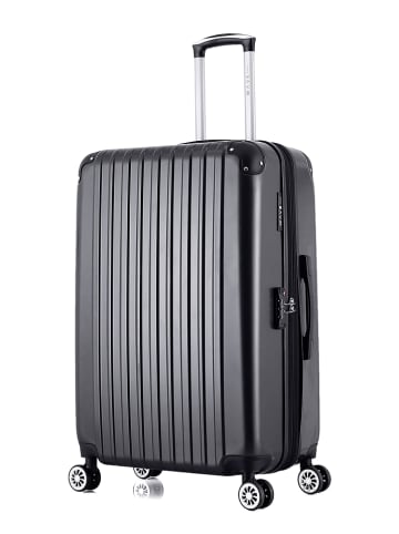 WAVE PARIS Hardcase-Trolley "Denali" in Schwarz - (B)47 x (H)75 x (T)29 cm
