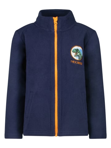 Salt and Pepper Fleece vest "T-Rex" donkerblauw