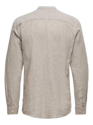 ONLY & SONS Blouse "Caiden" - regular fit - beige