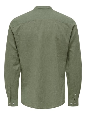 ONLY & SONS Koszula "Caiden" - Regular fit - w kolorze zielonym
