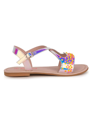 Billieblush Leder-Sandalen in Bunt