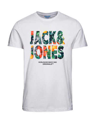 Jack & Jones Koszulka "Jorbooster" w kolorze białym