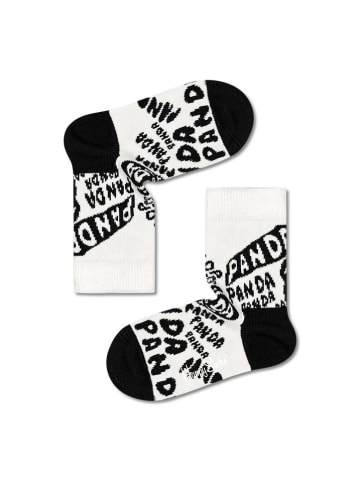 Happy Socks Sokken "Panda" zwart/wit