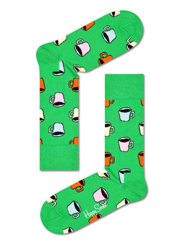 Happy Socks Skarpety w kolorze zielonym