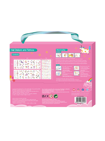Avenir Nagelsticker- & Tattoos-Set "Einhorn" - ab 3 Jahren