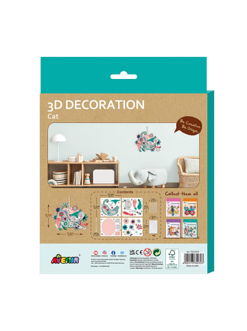 Avenir 3D Bastelset "Katze" - ab 5 Jahren