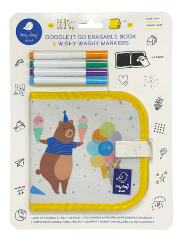 Jaq Jaq Bird Mini-Malbuch-Set "Bär" - ab 3 Jahren