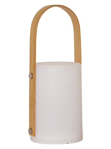 STAR Trading LED-Laterne "Lisa" in Weiß - (B)12 x (H)26 cm