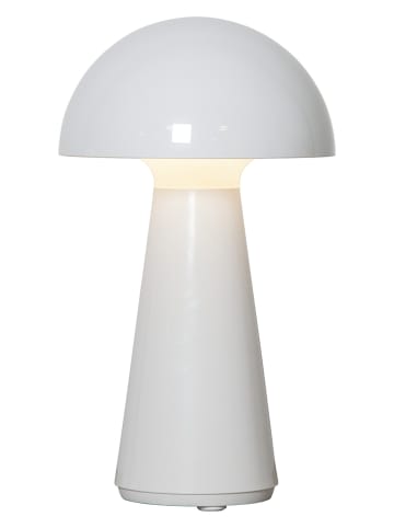 STAR Trading LED-Deko-Leuchte "Mushroom" in Weiß - (B)16 x (H)28 cm