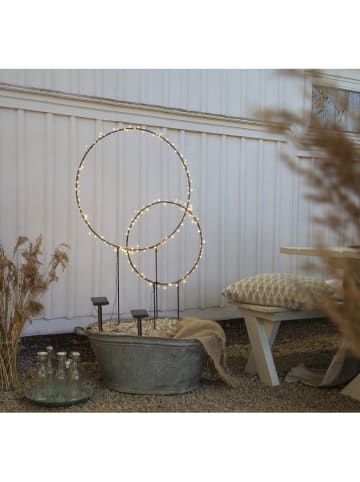 STAR Trading Ledsolardecoratie "Barlumi" zwart - (H)100 cm