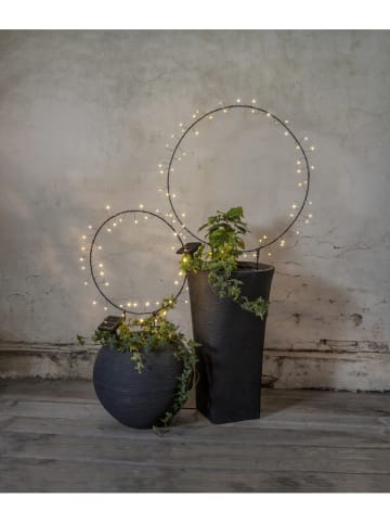 STAR Trading Ledsolardecoratie "Barlumi" zwart - (H)100 cm