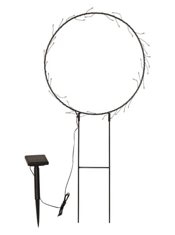 STAR Trading Solarna dekoracja LED w kolorze czarnym - wys. 60 cm