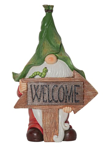 STAR Trading Solarna figurka LED "Gnomy" ze wzorem - 21 x 33 cm