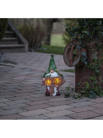STAR Trading Solarna figurka LED "Gnomy" ze wzorem - 21 x 33 cm