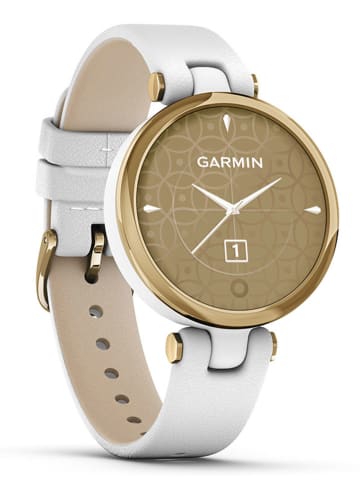 Garmin Hybrid-Smartwatch "Lily® Classic" in Weiß/ Gold