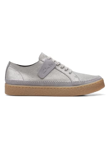 Clarks Leren sneakers "Barleigh Lace" grijs