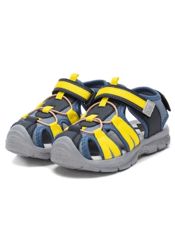 XTI Kids Enkelsandalen donkerblauw/geel